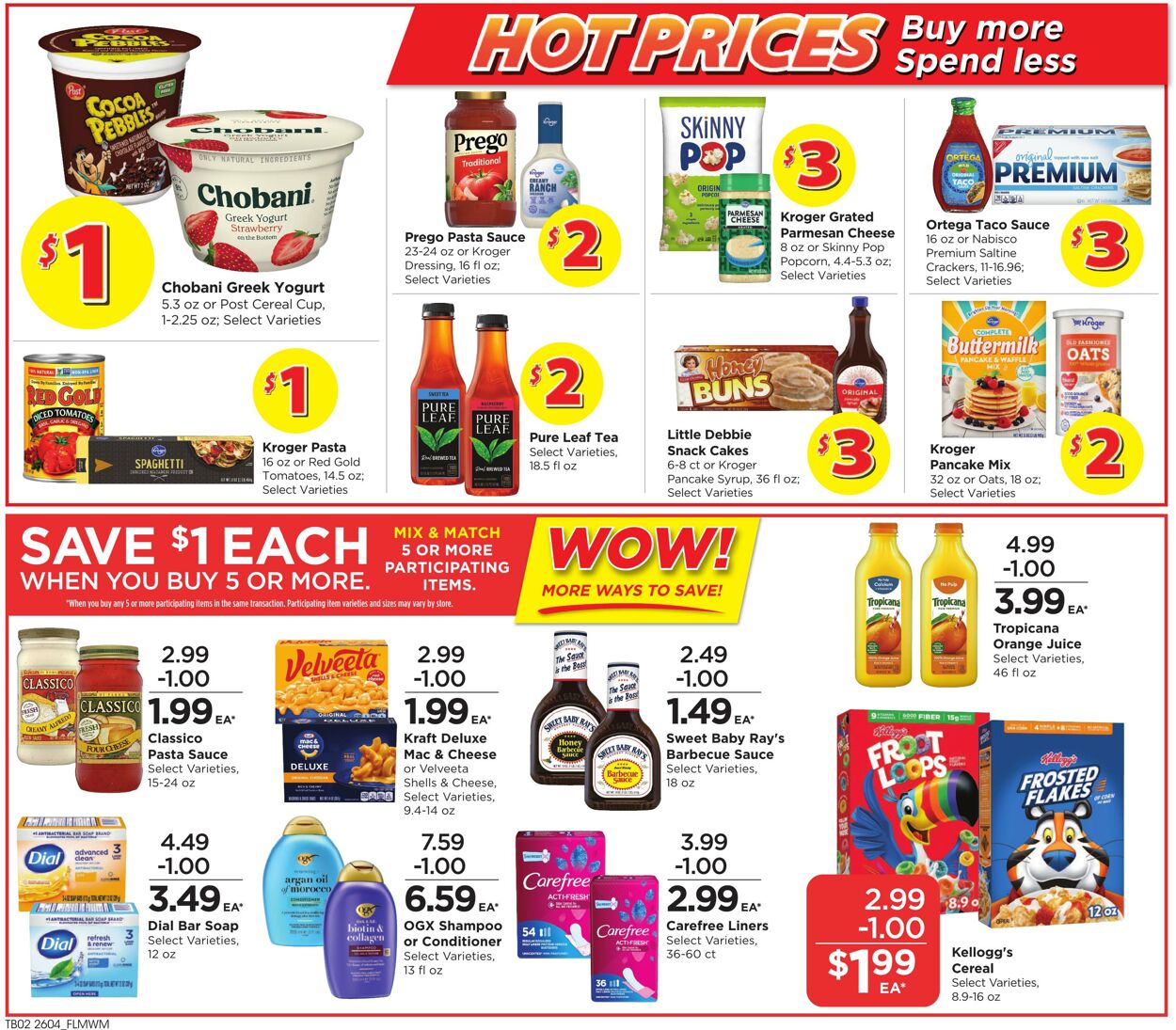 Weekly ad Food 4 Less 02/25/2026 - 03/03/2026