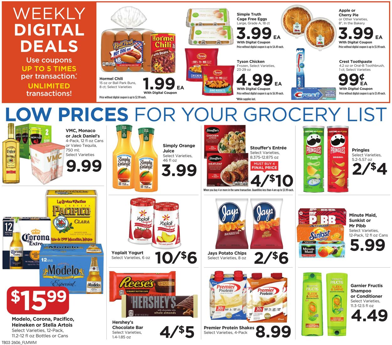 Weekly ad Food 4 Less 03/11/2026 - 03/17/2026