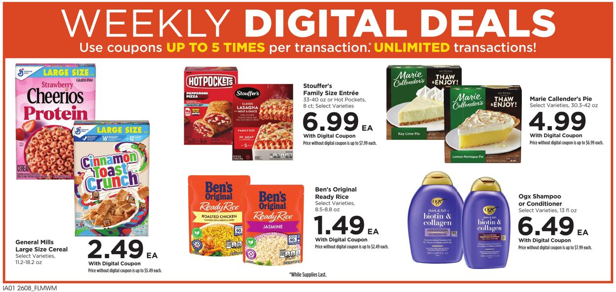 Weekly ad Food 4 Less 03/25/2026 - 03/31/2026