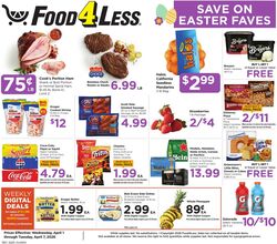 Weekly ad Food 4 Less 04/01/2026 - 04/07/2026
