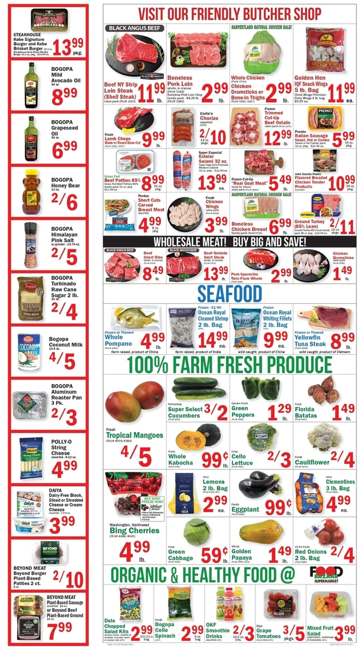 Weekly ad Food Bazaar 06/19/2025 - 06/25/2025