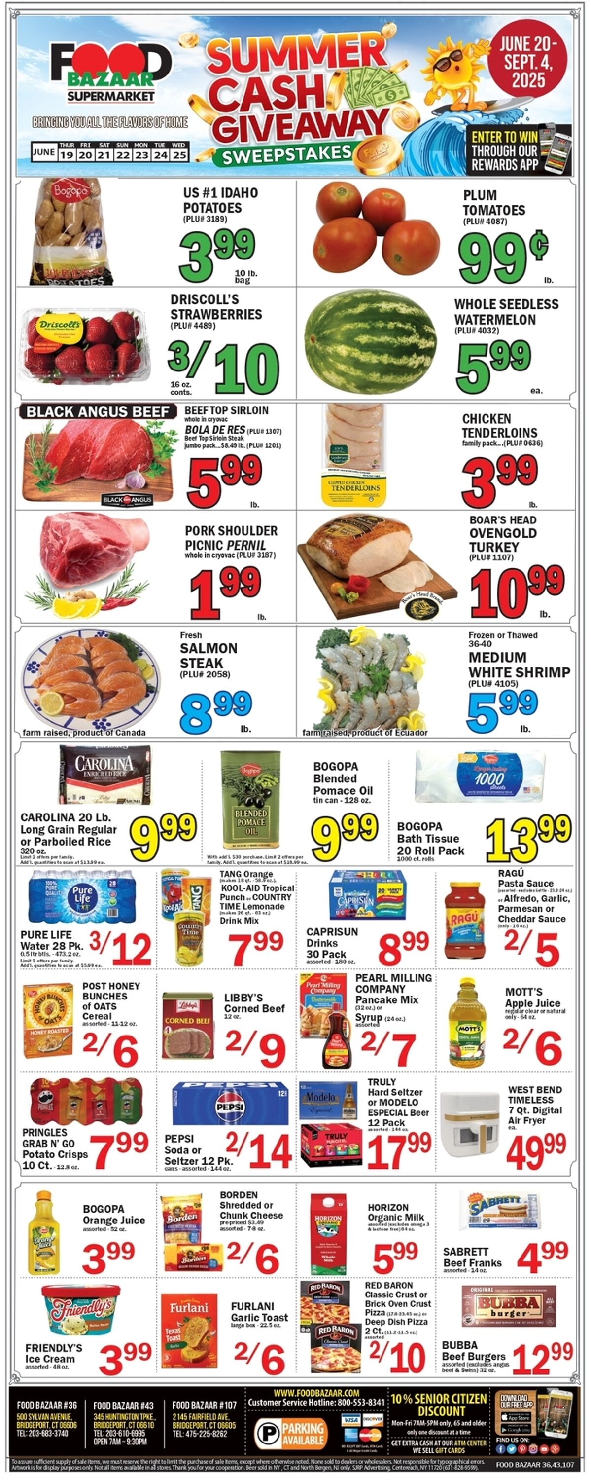 Weekly ad Food Bazaar 06/19/2025 - 06/25/2025