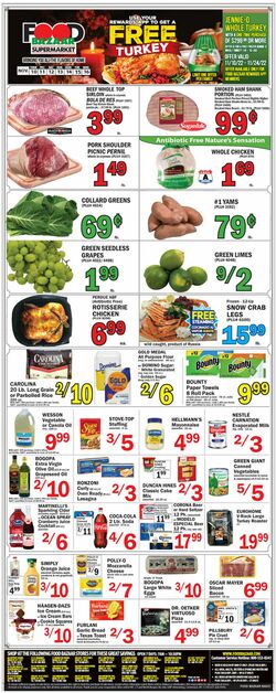 Weekly ad Food Bazaar 11/10/2022-11/16/2022