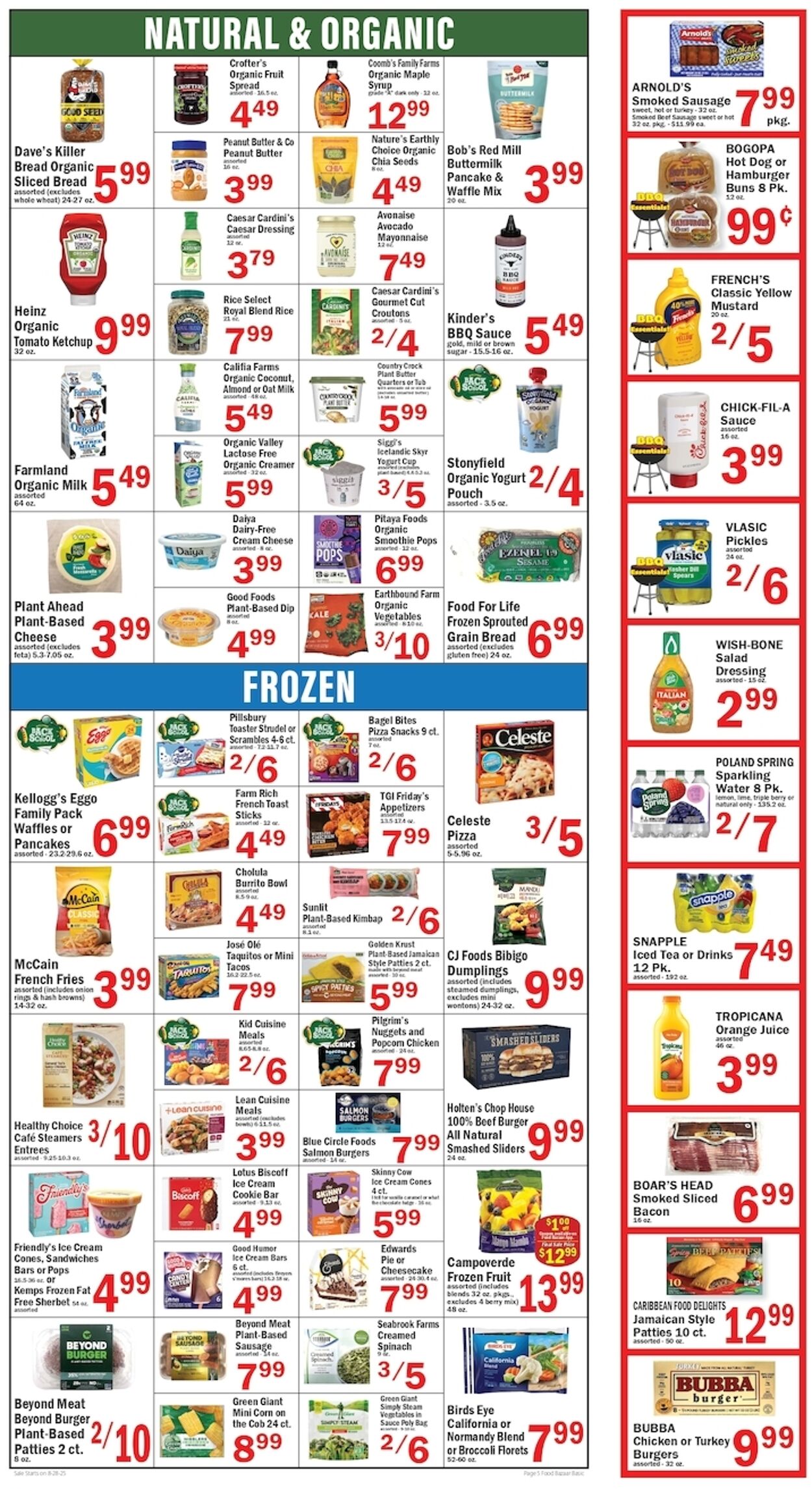 Weekly ad Food Bazaar 08/28/2025 - 09/03/2025
