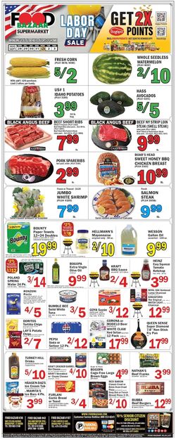 Weekly ad Food Bazaar 08/28/2025 - 09/03/2025