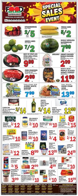 Weekly ad Food Bazaar 05/16/2024 - 05/22/2024