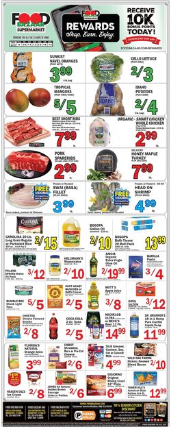 Weekly ad Food Bazaar 01/09/2025 - 01/15/2025