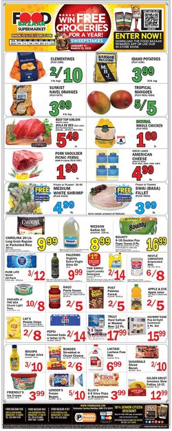 Weekly ad Food Bazaar 01/05/2023 - 01/11/2023