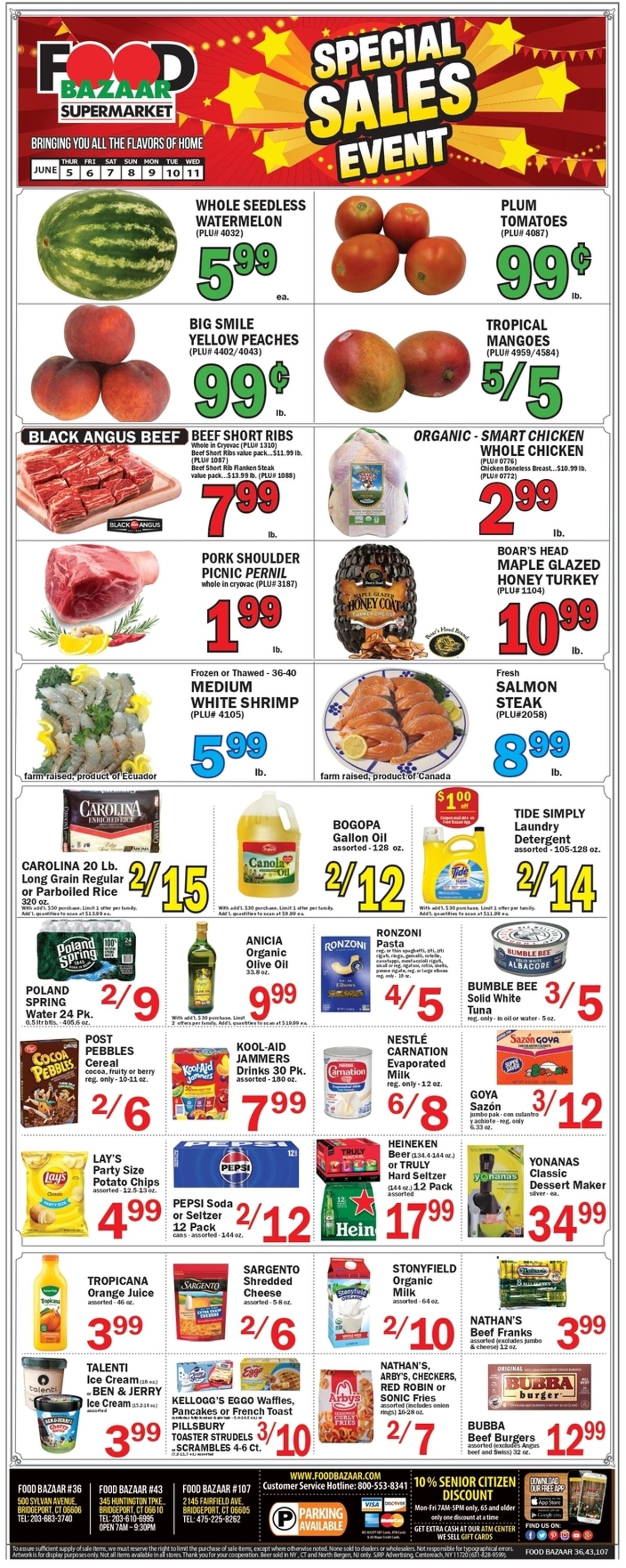 Weekly ad Food Bazaar 06/05/2025 - 06/11/2025