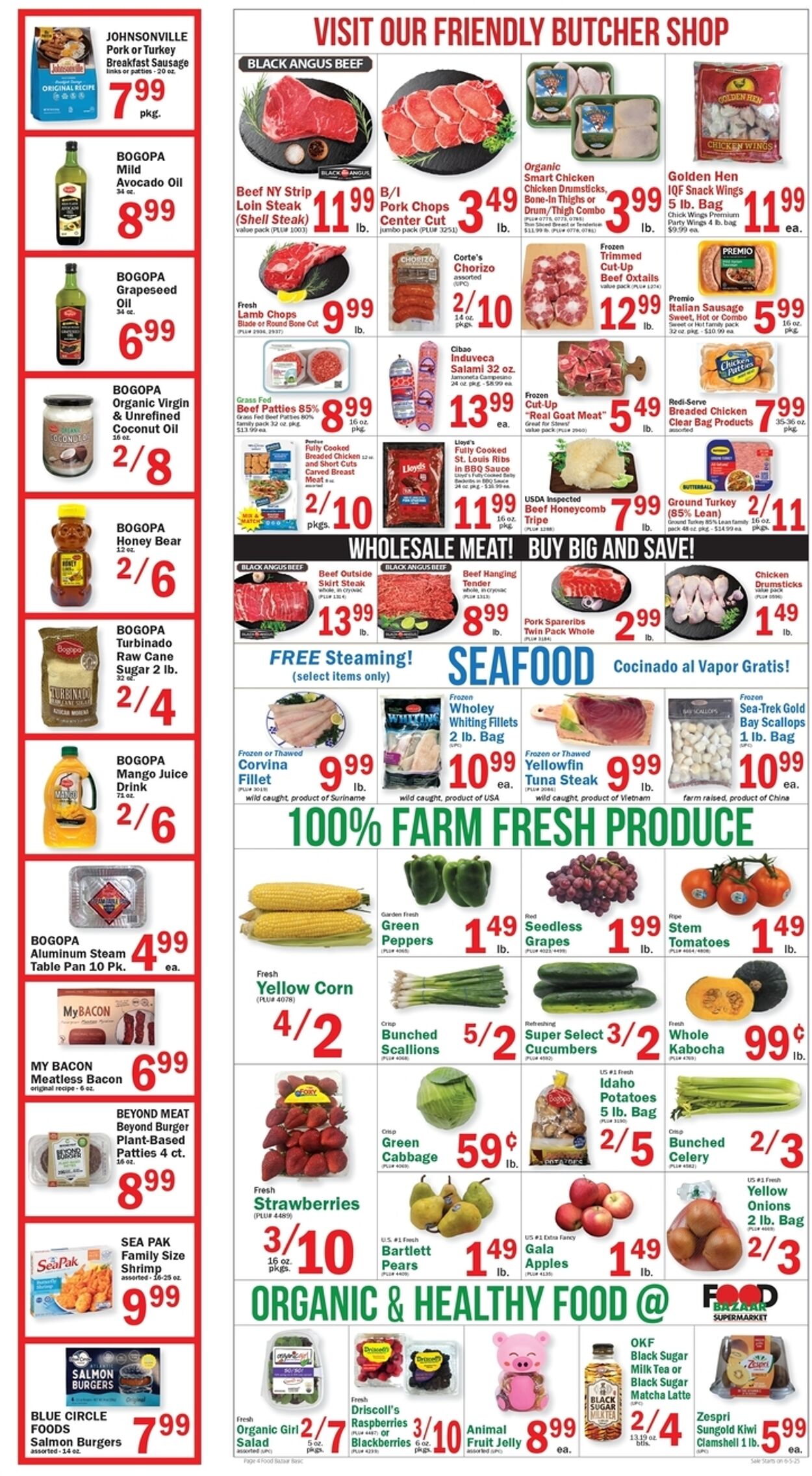 Weekly ad Food Bazaar 06/05/2025 - 06/11/2025