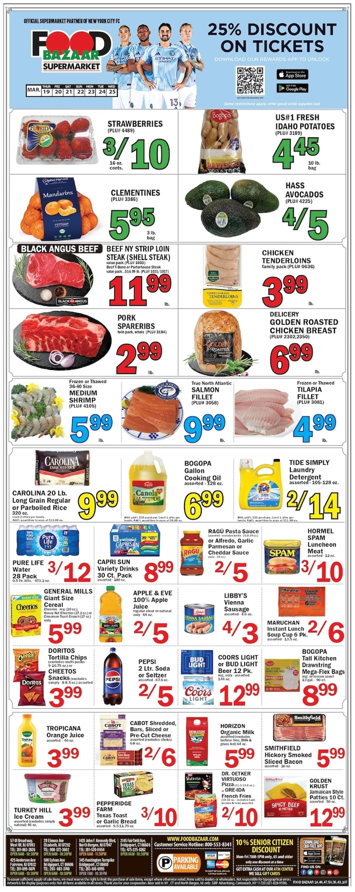 Weekly ad Food Bazaar 03/19/2026 - 03/25/2026