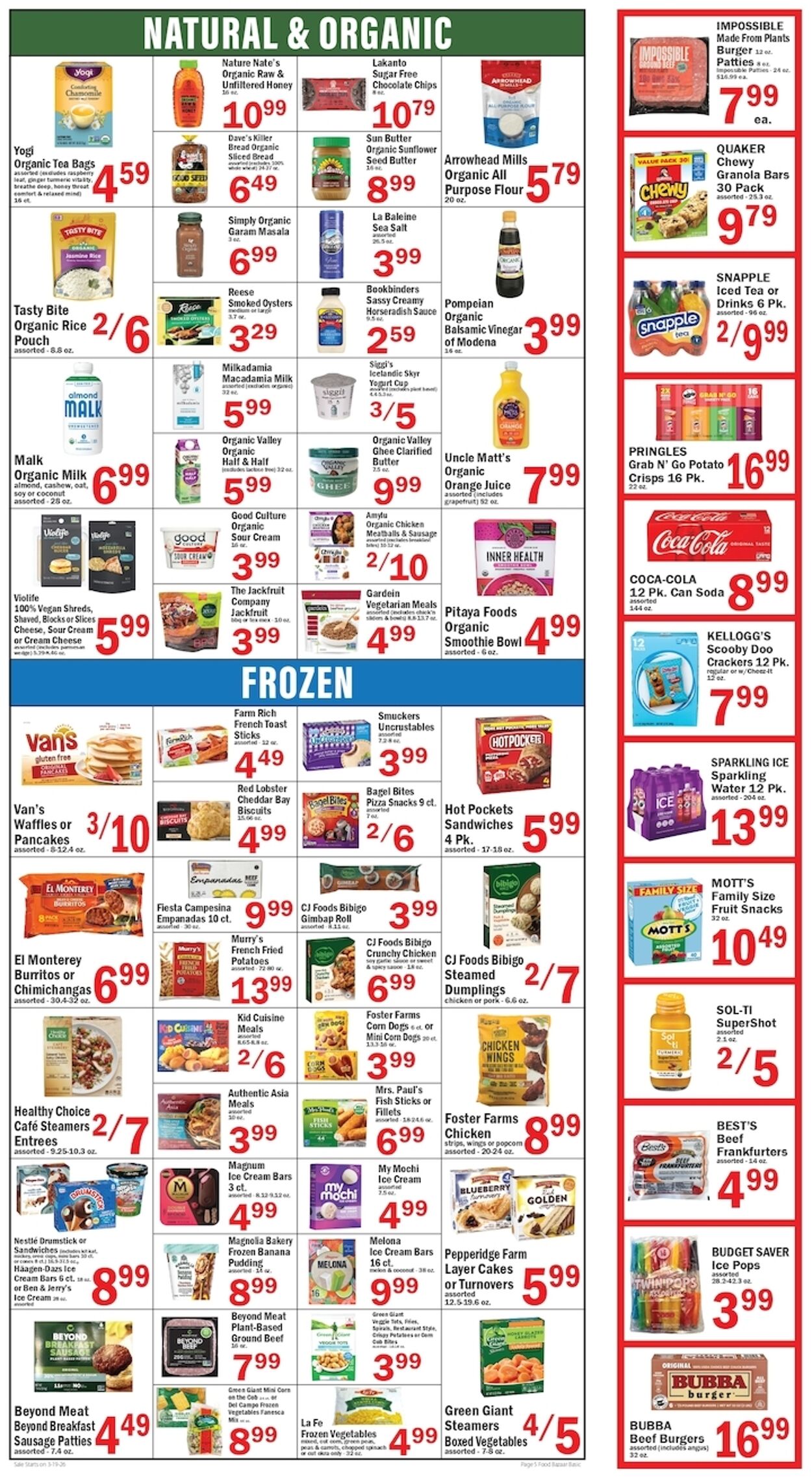 Weekly ad Food Bazaar 03/19/2026 - 03/25/2026
