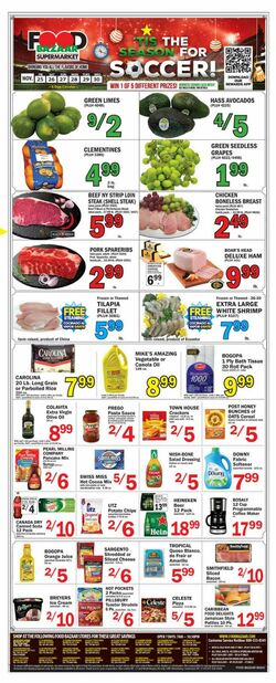 Weekly ad Food Bazaar 11/25/2022-11/30/2022