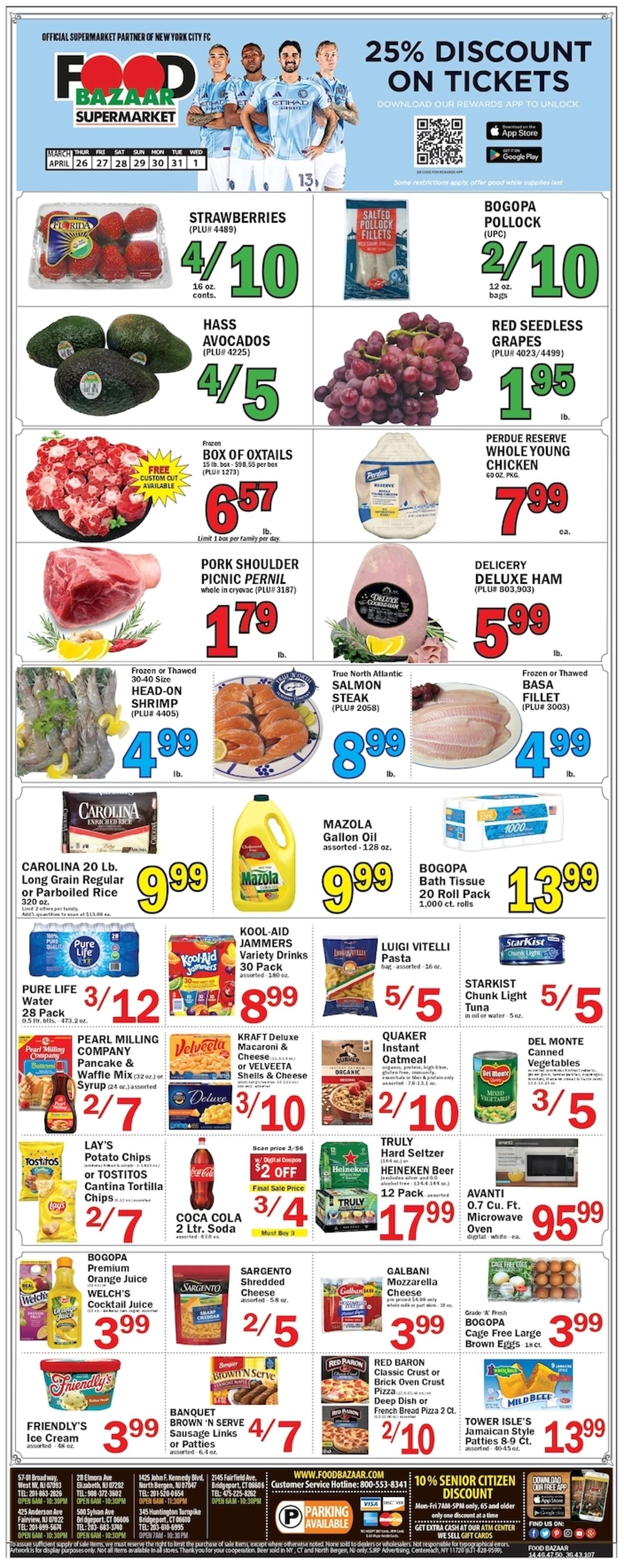 Weekly ad Food Bazaar 03/26/2026 - 04/01/2026