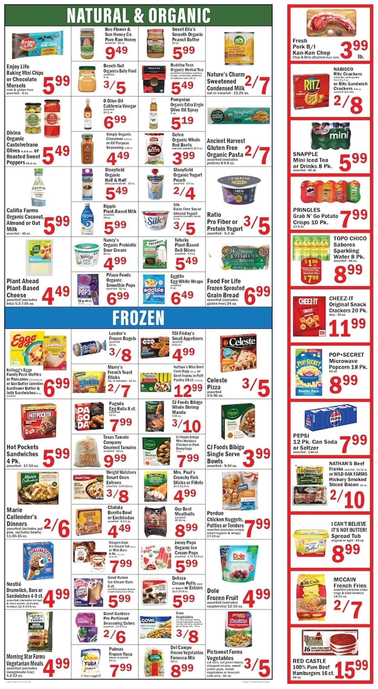 Weekly ad Food Bazaar 03/26/2026 - 04/01/2026