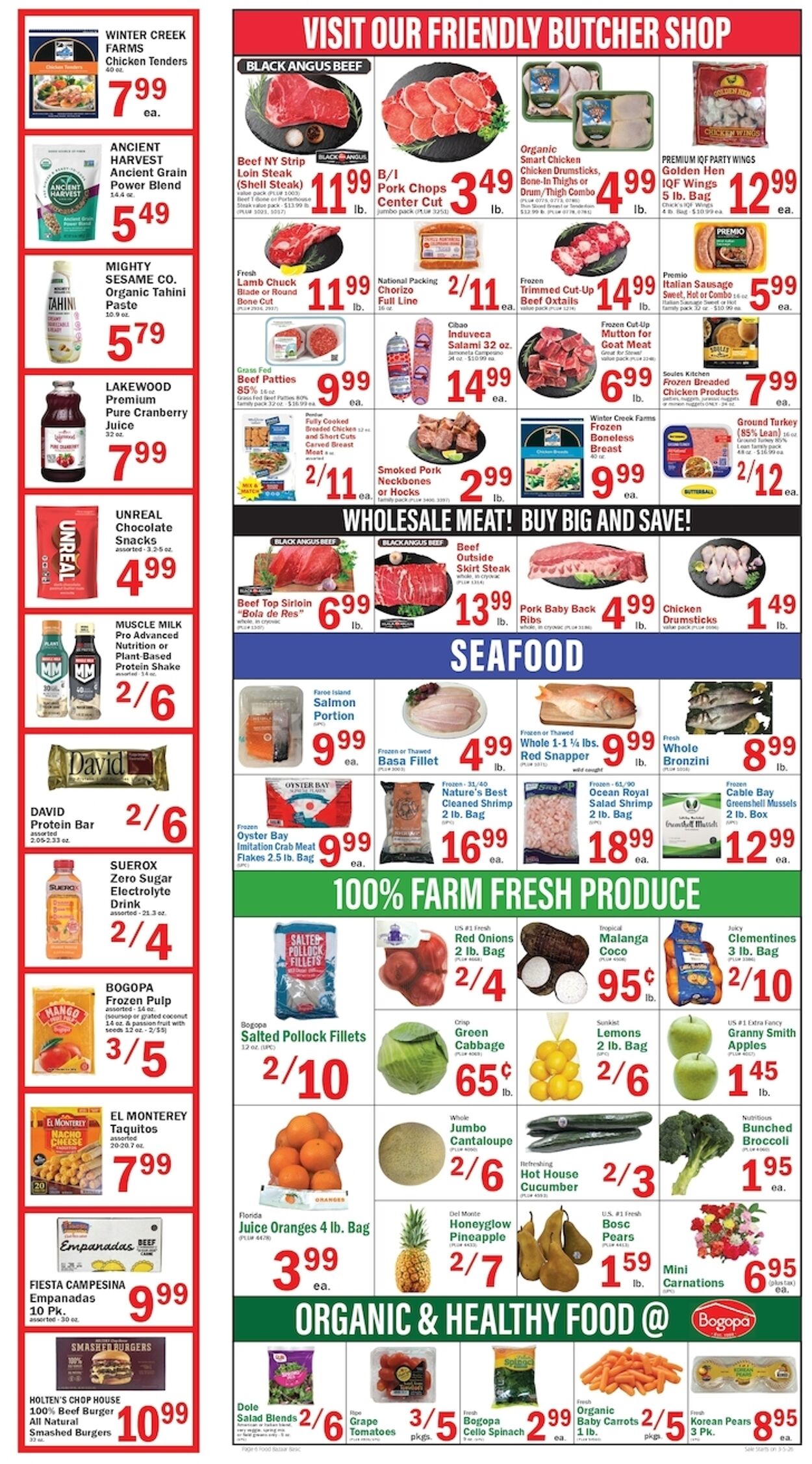 Weekly ad Food Bazaar 03/05/2026 - 03/11/2026