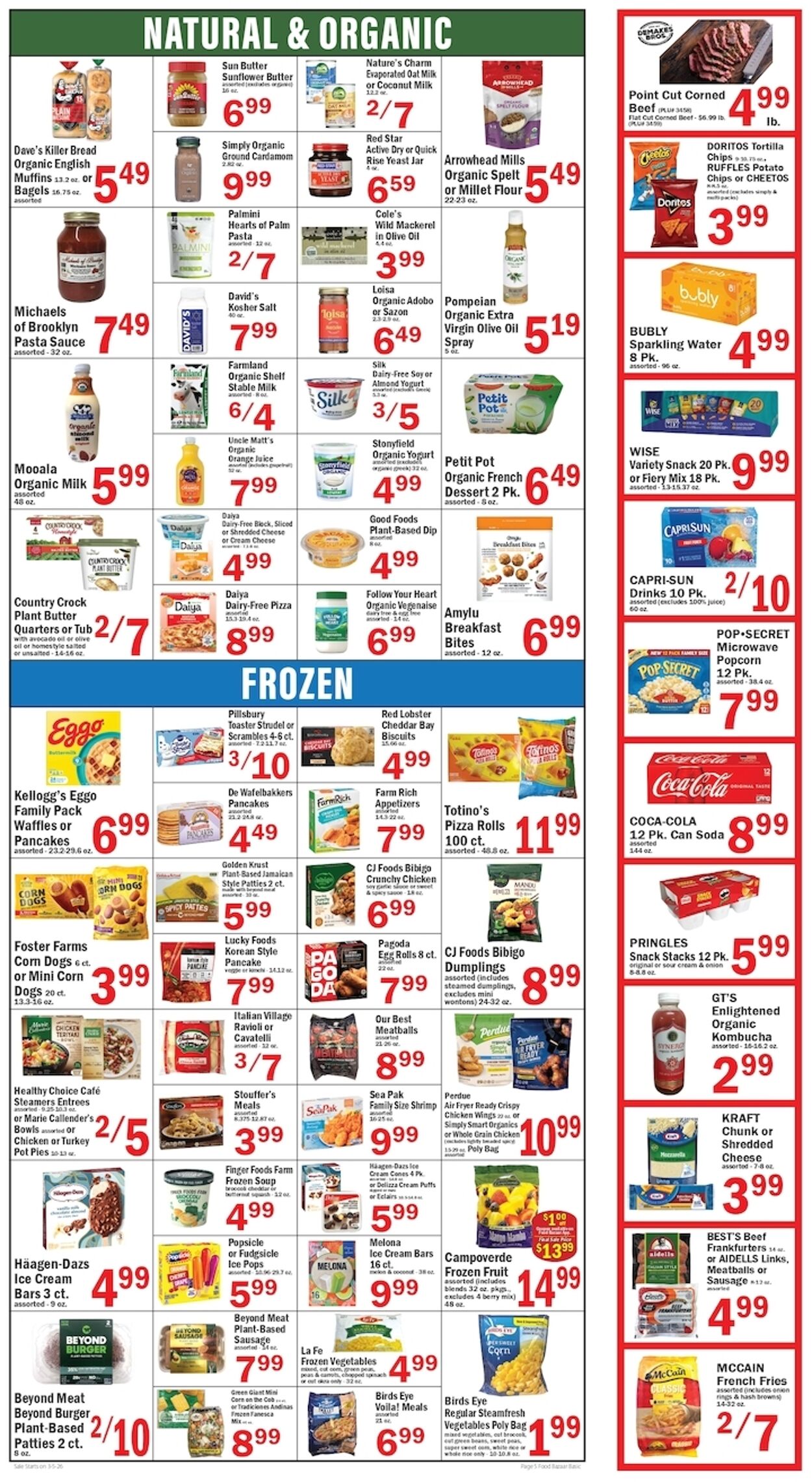 Weekly ad Food Bazaar 03/05/2026 - 03/11/2026