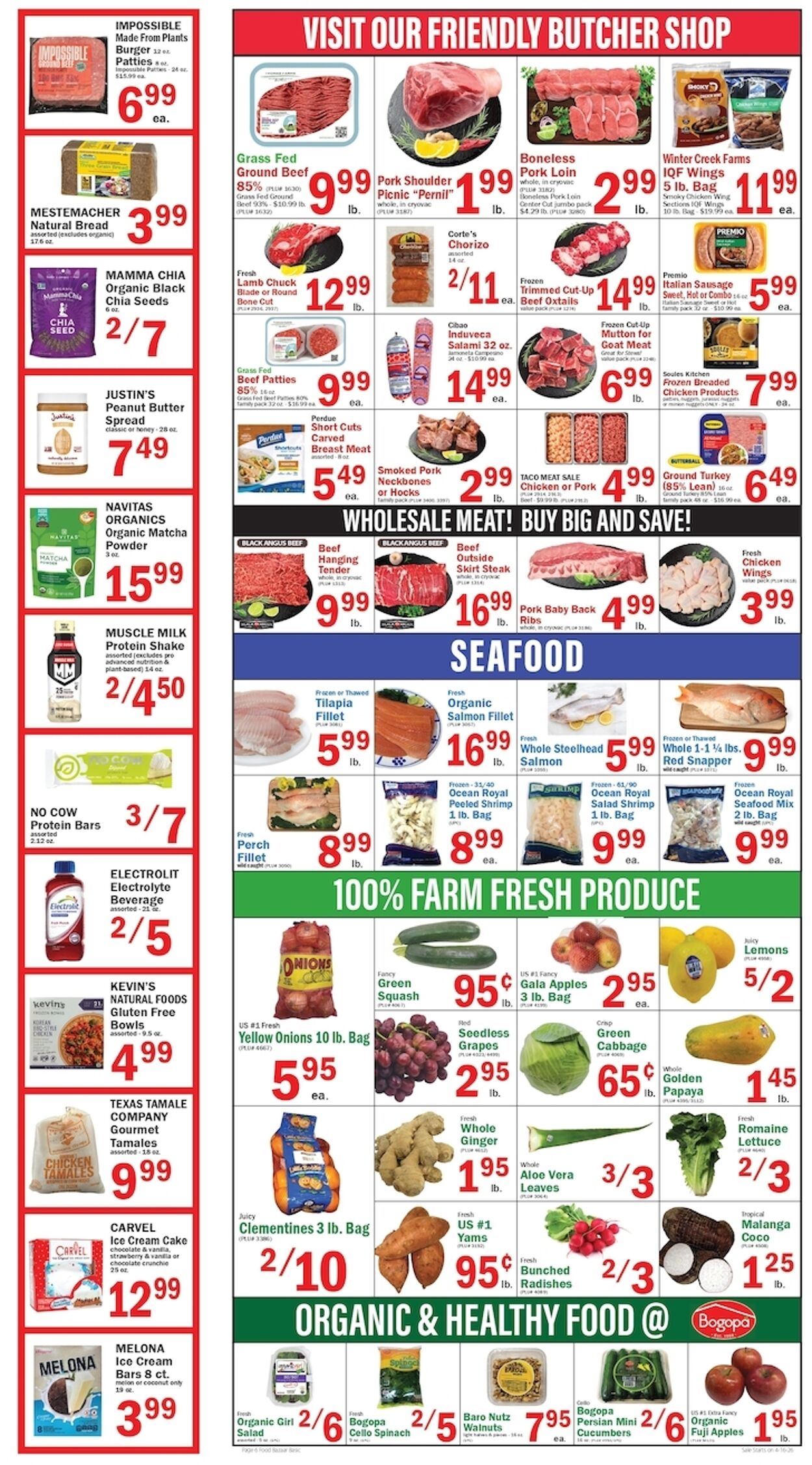 Weekly ad Food Bazaar 04/16/2026 - 04/22/2026