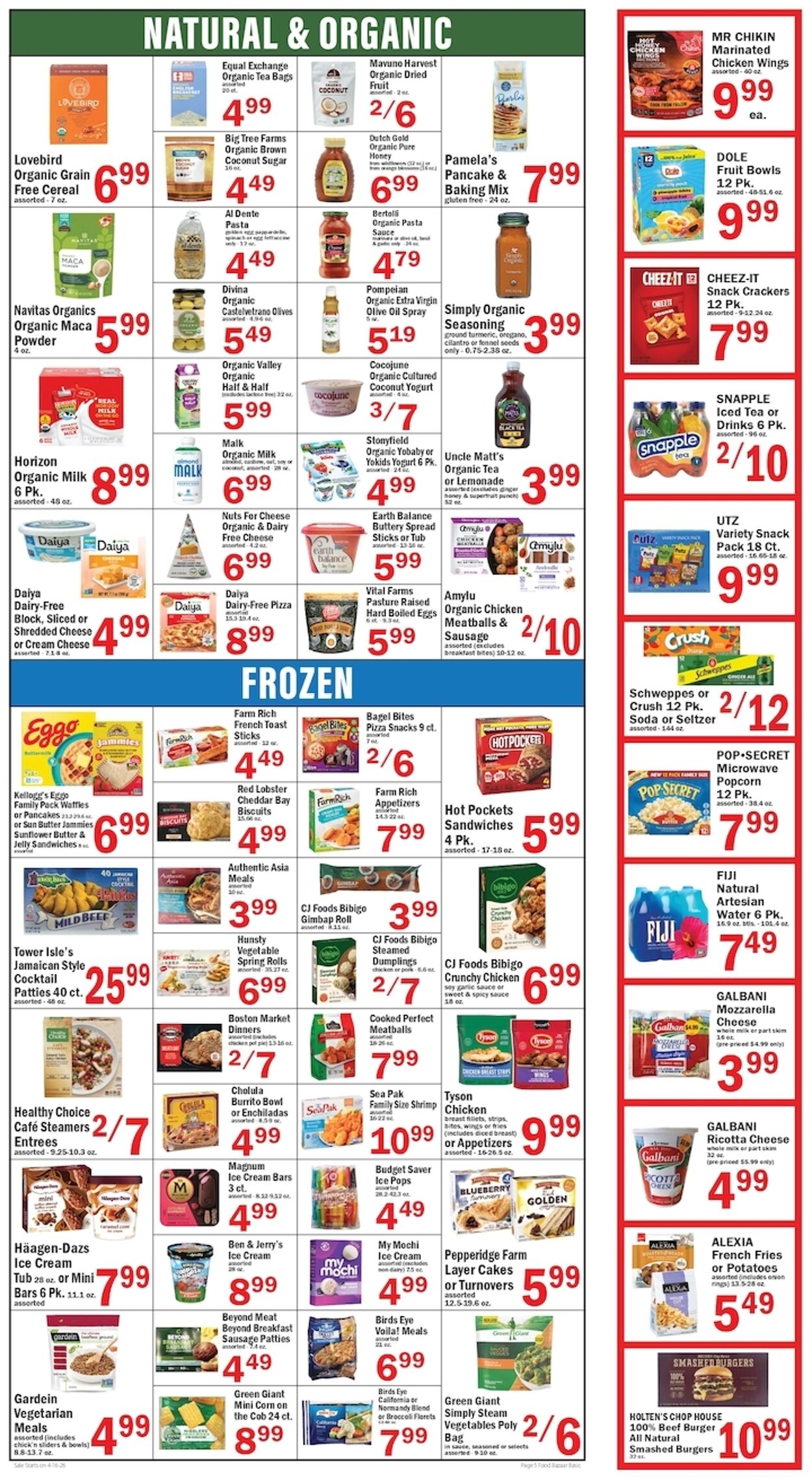 Weekly ad Food Bazaar 04/16/2026 - 04/22/2026