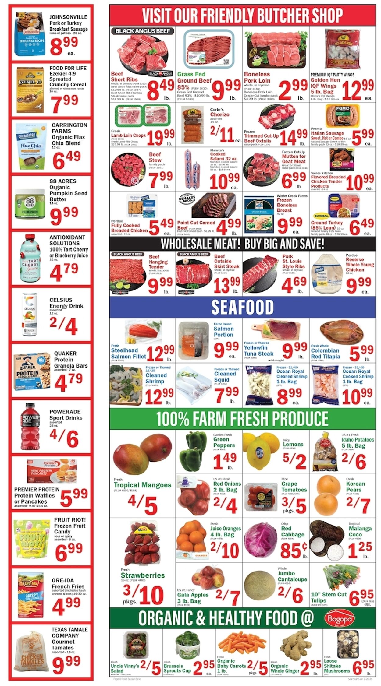 Weekly ad Food Bazaar 02/26/2026 - 03/04/2026
