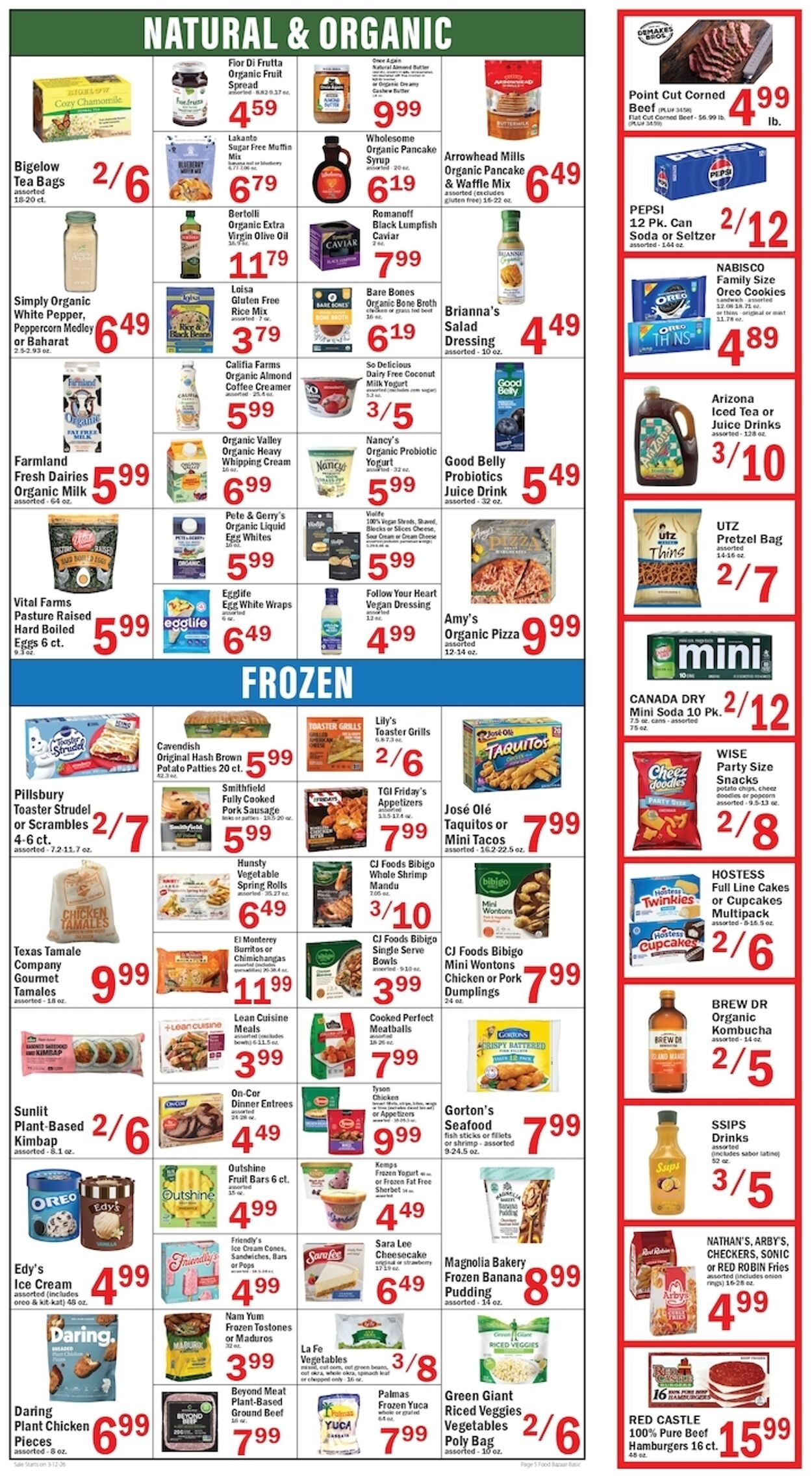 Weekly ad Food Bazaar 03/12/2026 - 03/18/2026