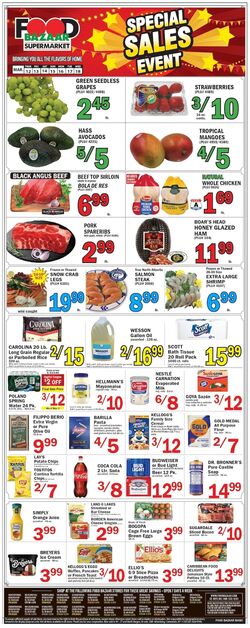 Weekly ad Food Bazaar 03/12/2026 - 03/18/2026