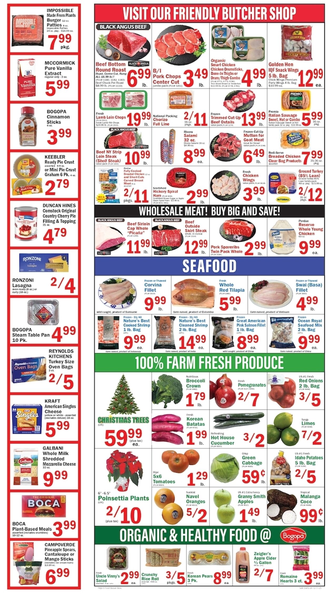 Weekly ad Food Bazaar 12/11/2025 - 12/17/2025