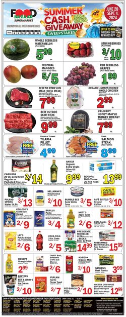 Weekly ad Food Bazaar 08/01/2024 - 08/07/2024