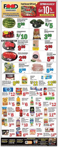 Weekly ad Food Bazaar 08/21/2025 - 08/27/2025