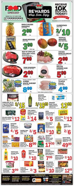 Weekly ad Food Bazaar 09/29/2022 - 10/05/2022