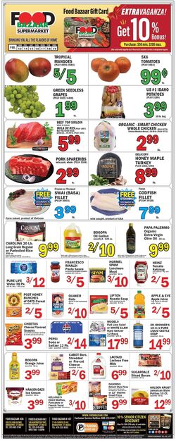 Weekly ad Food Bazaar 10/24/2024 - 10/30/2024