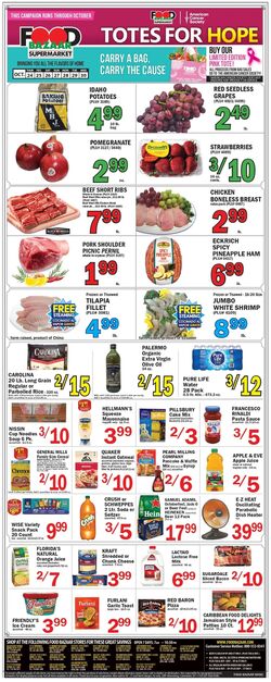 Weekly ad Food Bazaar 10/03/2024 - 10/09/2024