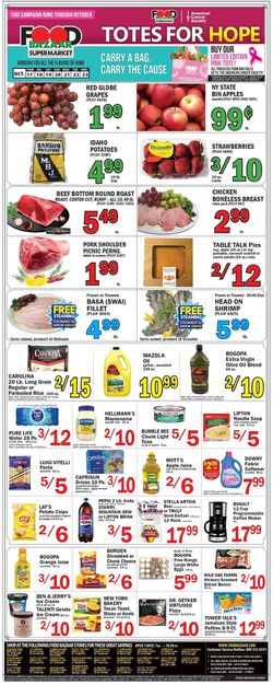 Weekly ad Food Bazaar 10/03/2024 - 10/09/2024