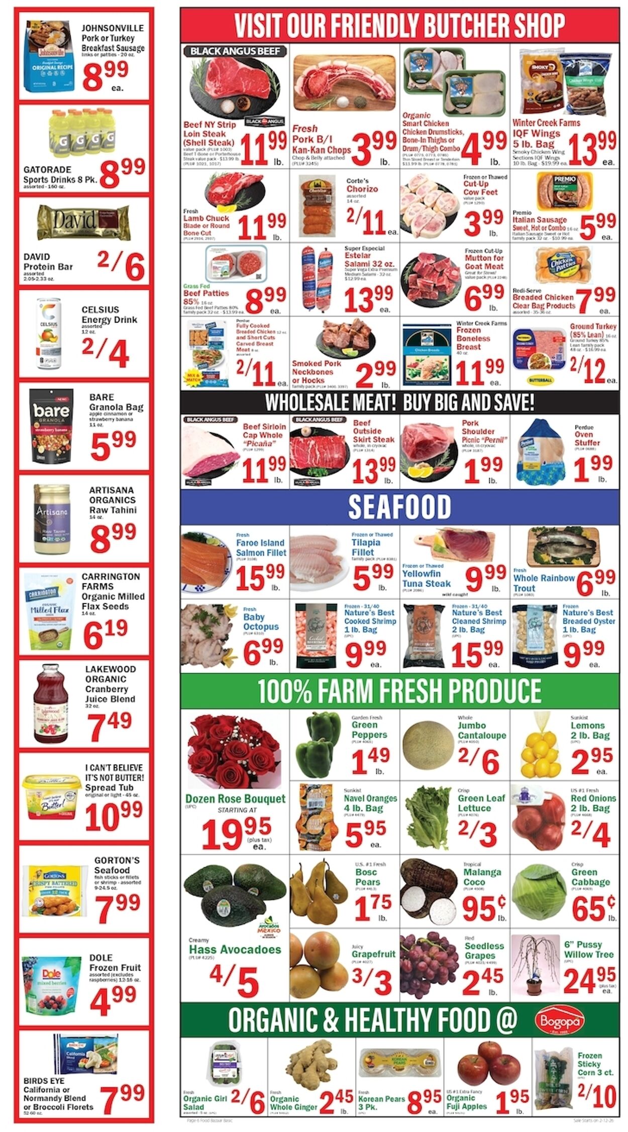 Weekly ad Food Bazaar 02/12/2026 - 02/18/2026