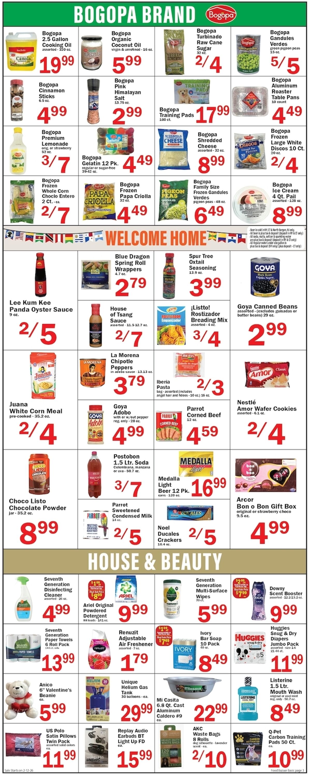 Weekly ad Food Bazaar 02/12/2026 - 02/18/2026