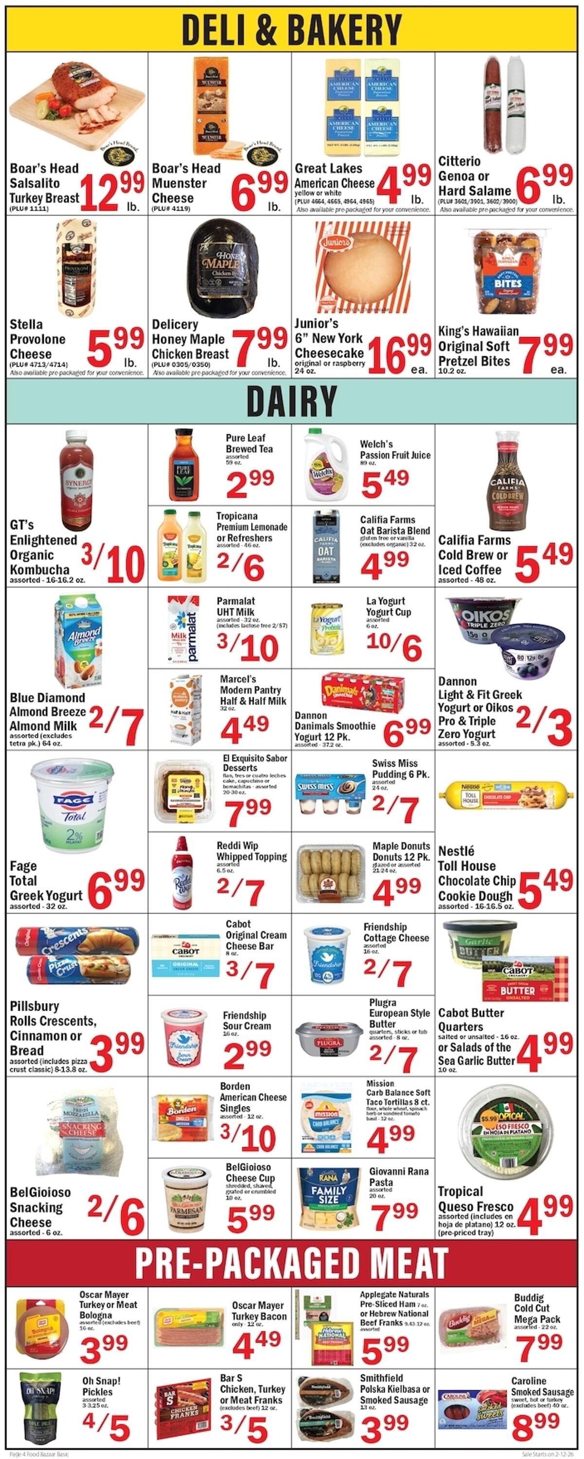 Weekly ad Food Bazaar 02/12/2026 - 02/18/2026