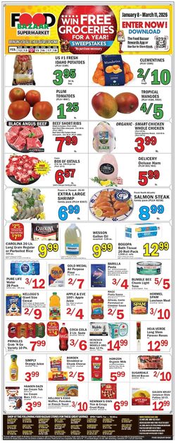 Weekly ad Food Bazaar 02/12/2026 - 02/18/2026