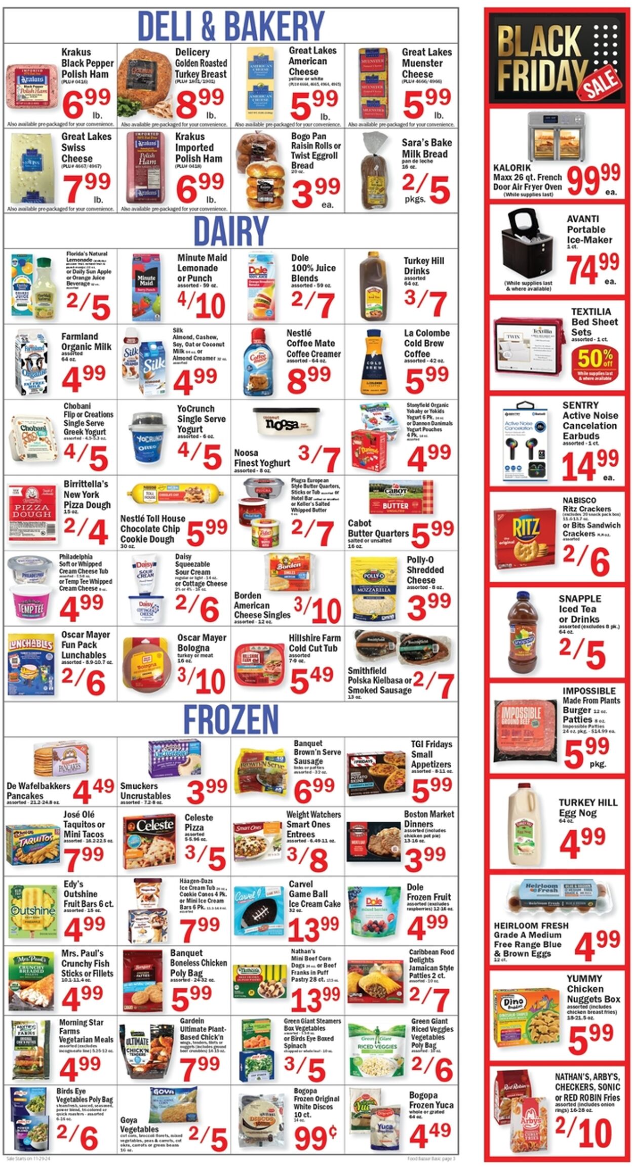 Weekly ad Food Bazaar 11/29/2024 - 12/04/2024