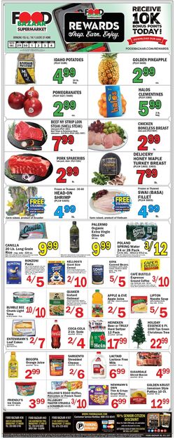 Weekly ad Food Bazaar 11/29/2024 - 12/04/2024