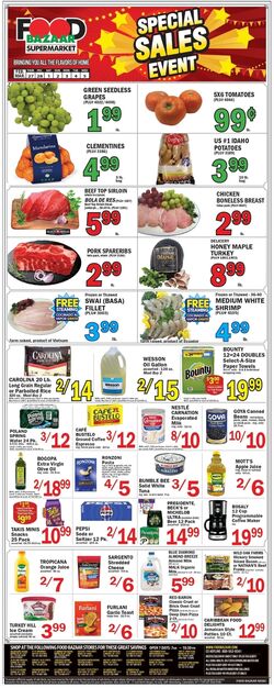 Weekly ad Food Bazaar 09/29/2022 - 10/05/2022