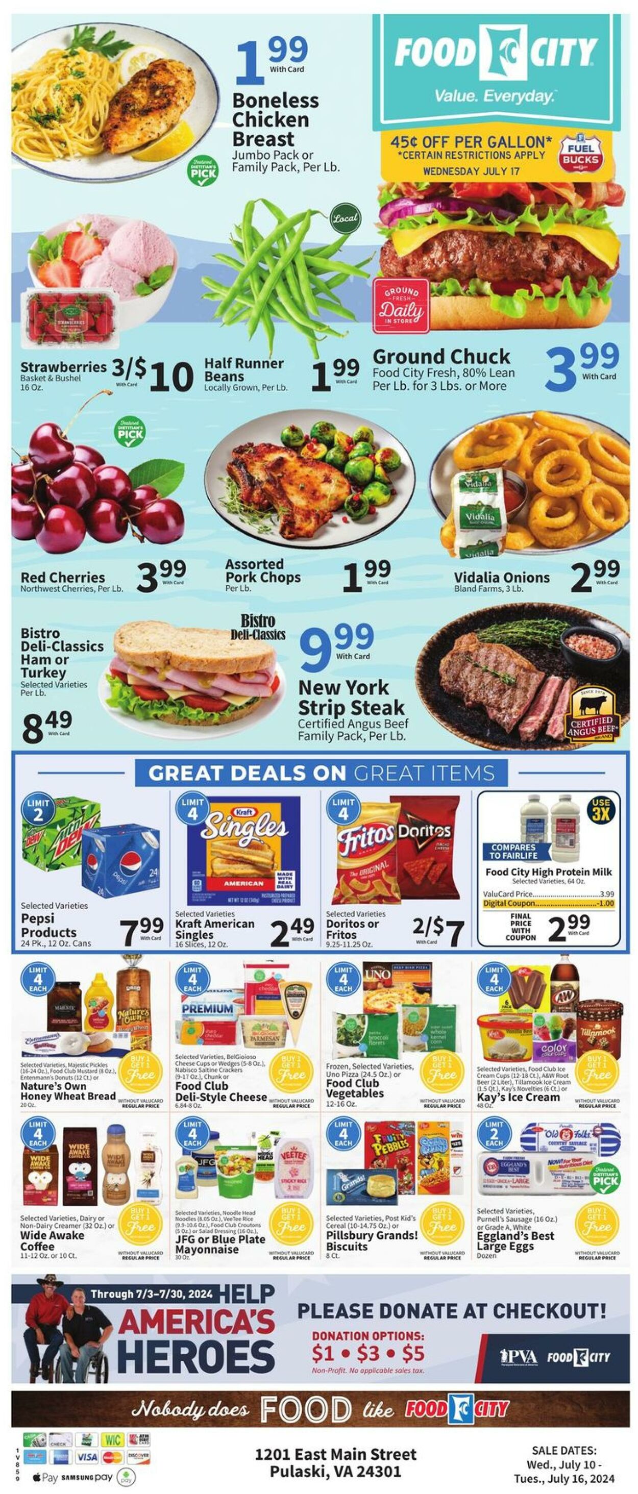 Weekly ad Food City 07/10/2024 - 07/16/2024