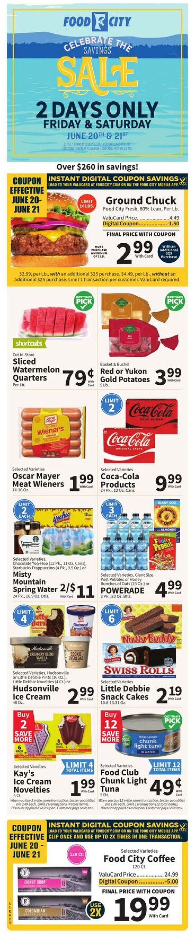 Weekly ad Food City 06/18/2025 - 06/24/2025