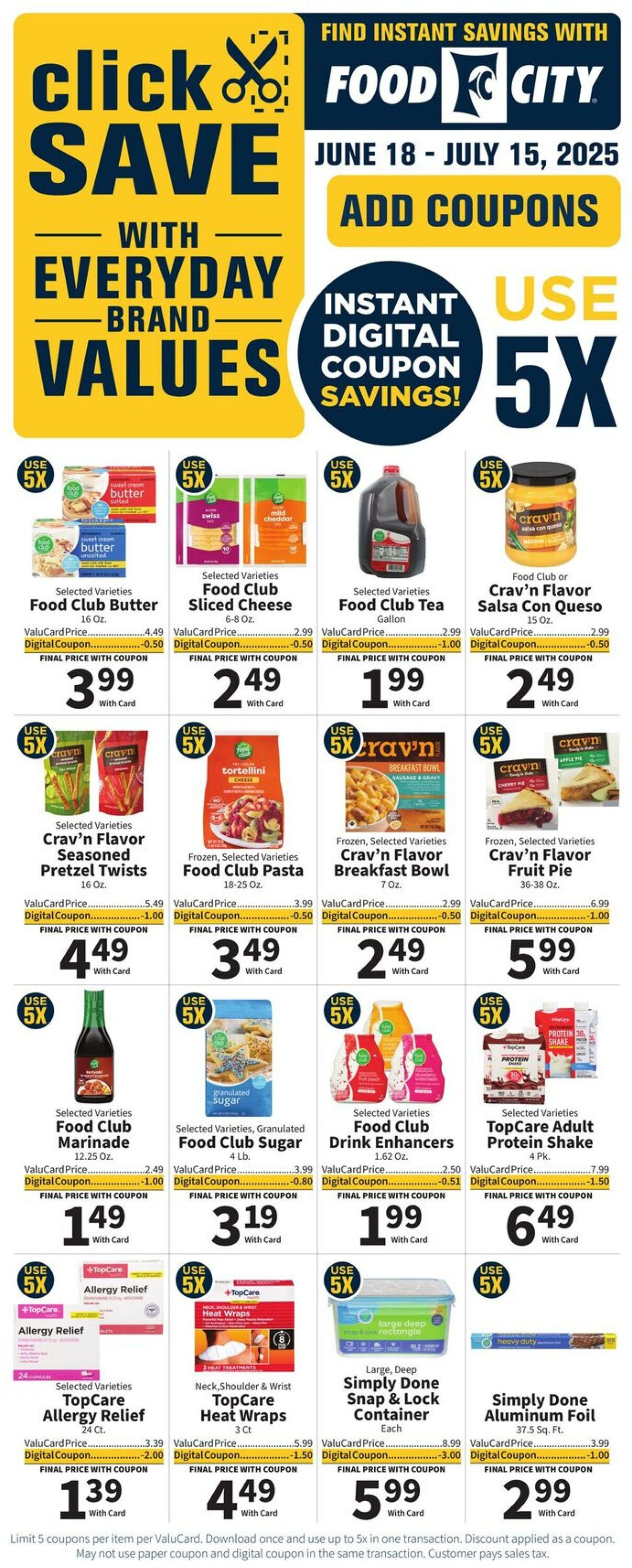 Weekly ad Food City 06/18/2025 - 06/24/2025