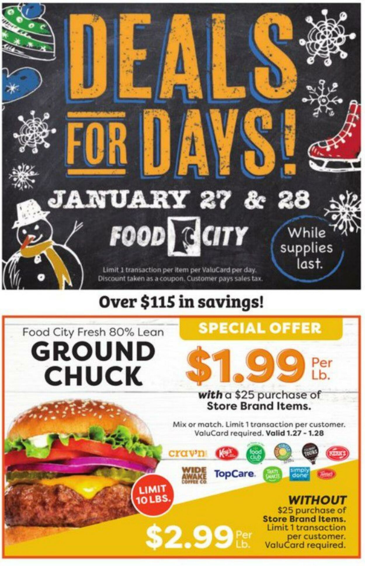 Weekly ad Food City 01/25/2023 - 01/31/2023