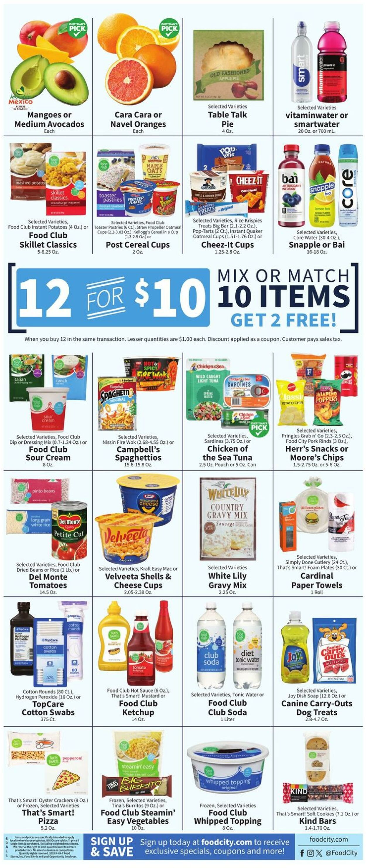 Weekly ad Food City 01/01/2025 - 01/07/2025