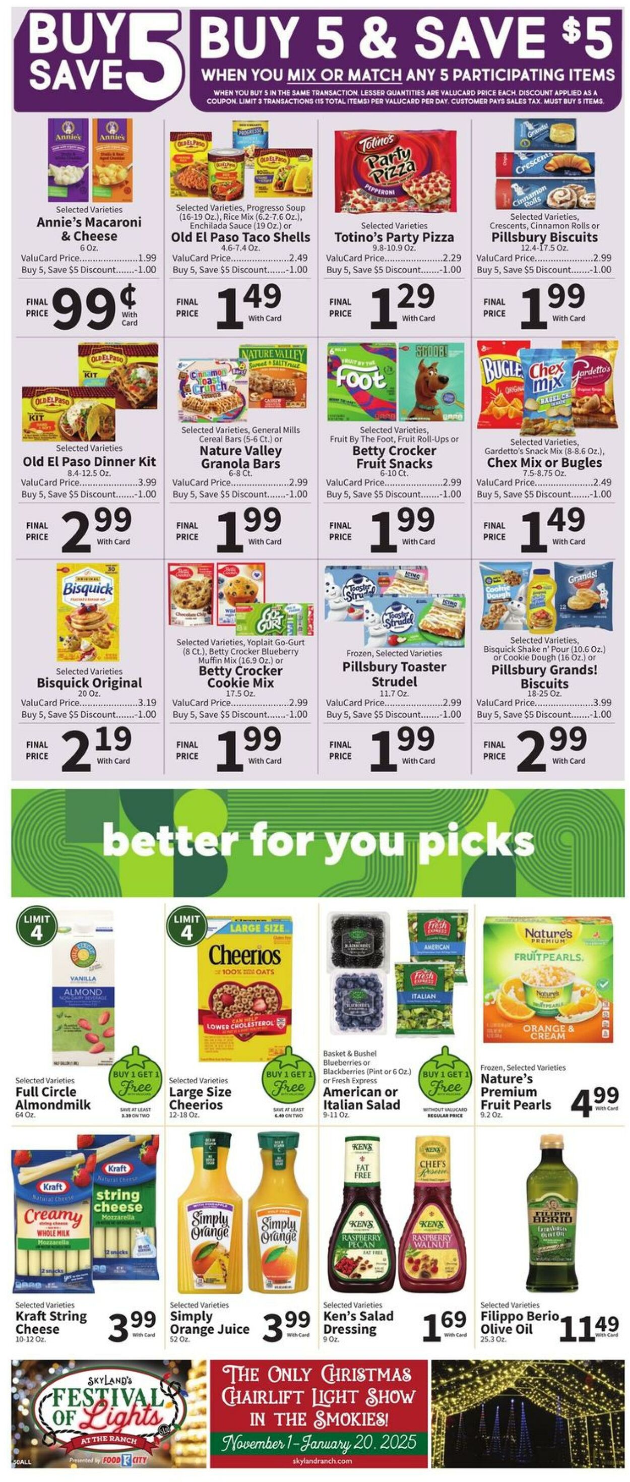 Weekly ad Food City 01/01/2025 - 01/07/2025