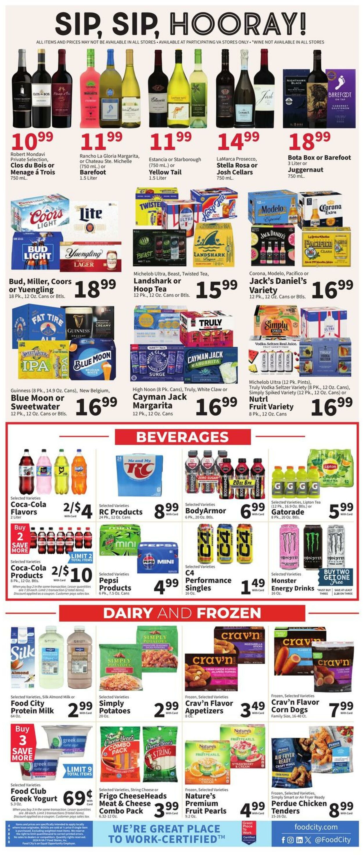 Weekly ad Food City 08/14/2024 - 08/20/2024