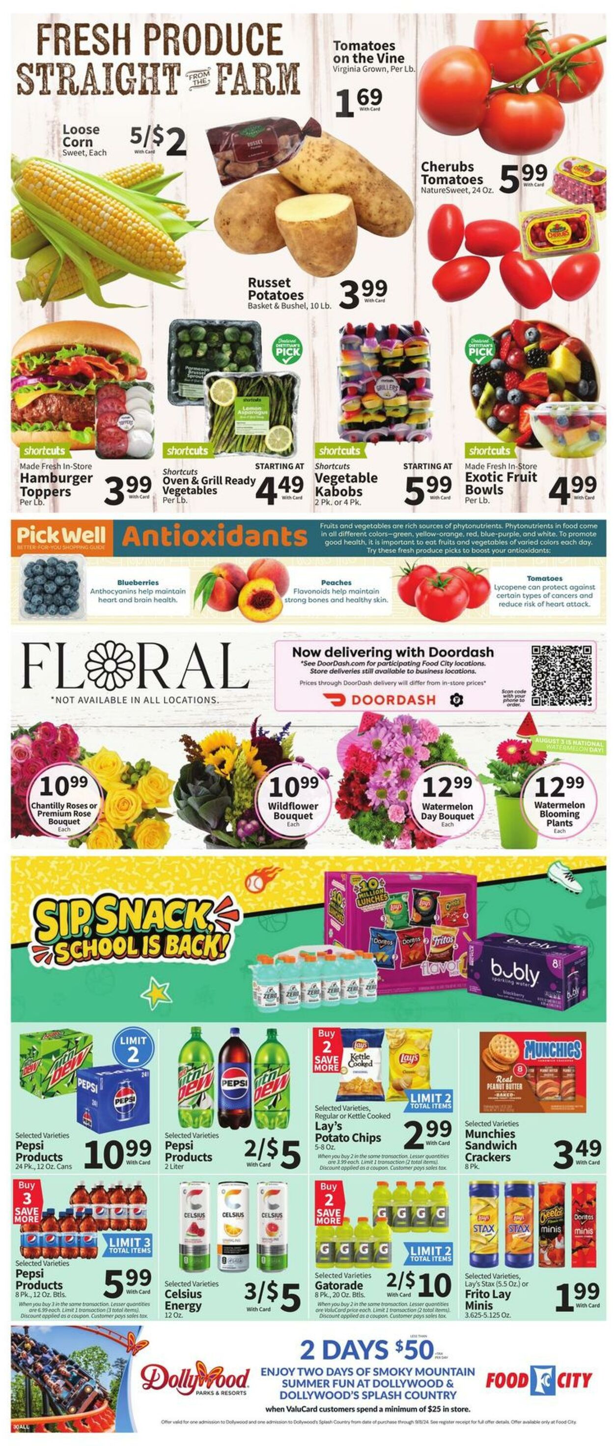 Weekly ad Food City 07/31/2024 - 08/06/2024