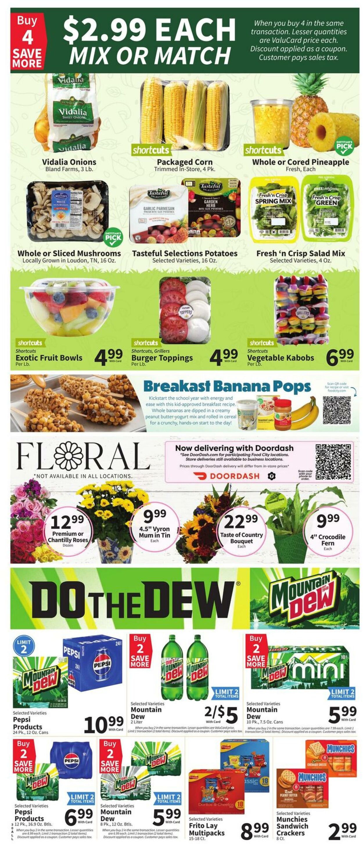 Weekly ad Food City 08/06/2025 - 08/12/2025