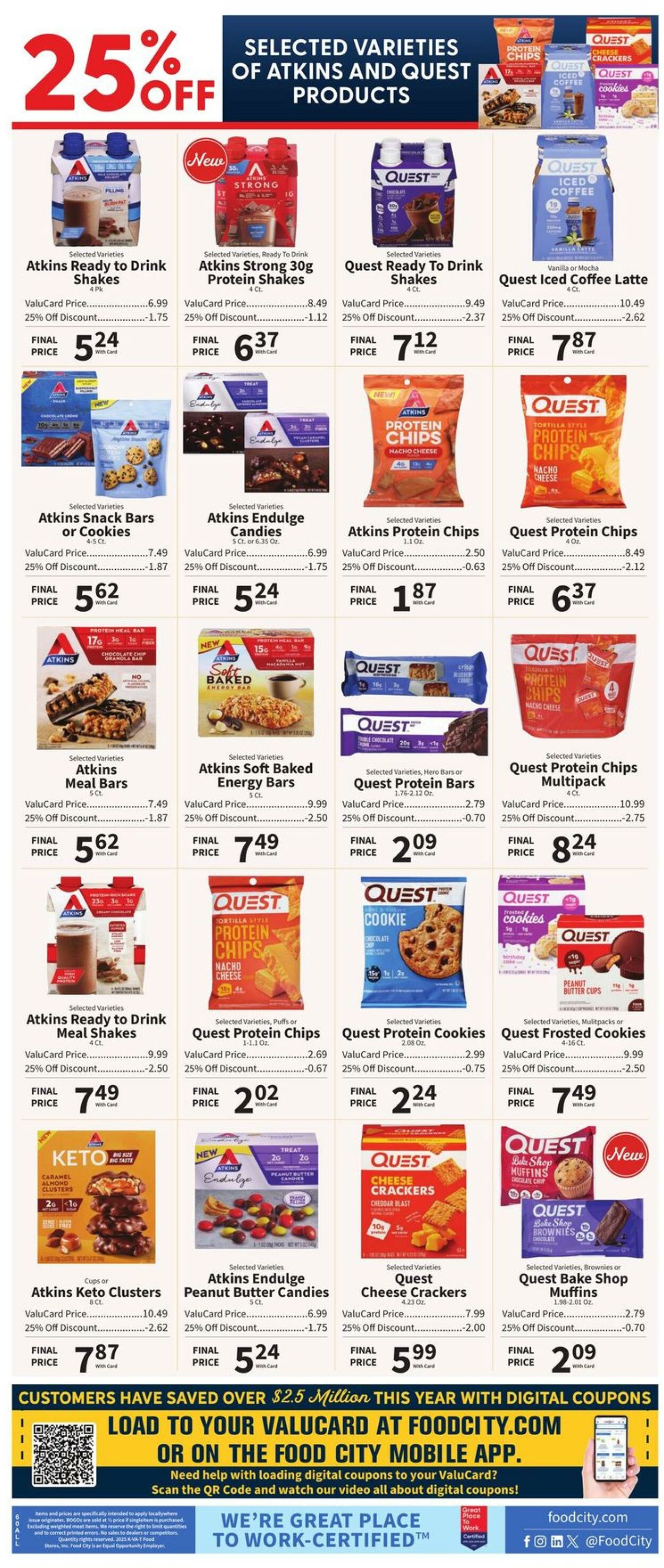 Weekly ad Food City 01/08/2025 - 01/14/2025